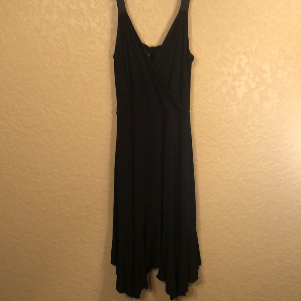 BeBe ~ Black Midi Cocktail Dress